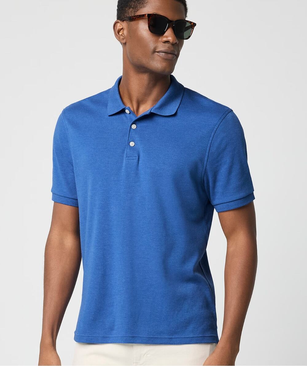 J Crew Mens Soft Touch Polo Shirt XL Regalia Blue NWOT CF933 J.Crew Golf